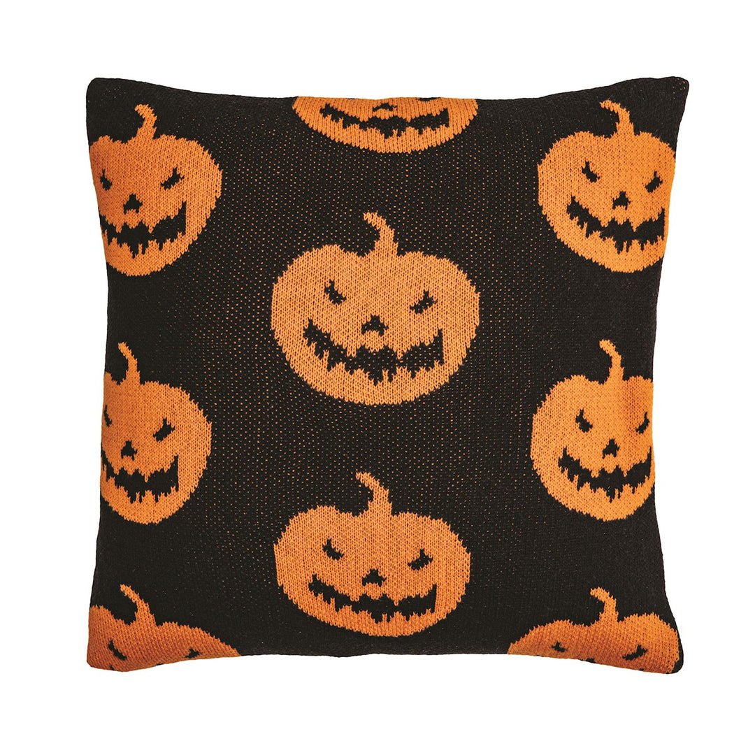 Halloween Knit Pillow by Mud Pie
