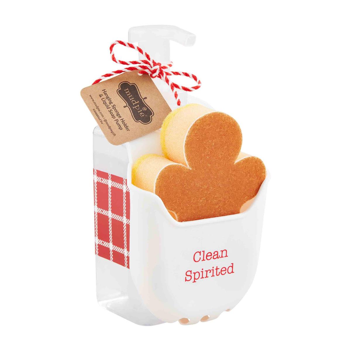 Christmas Soap & Sponge Caddy Sets by Mud Pie