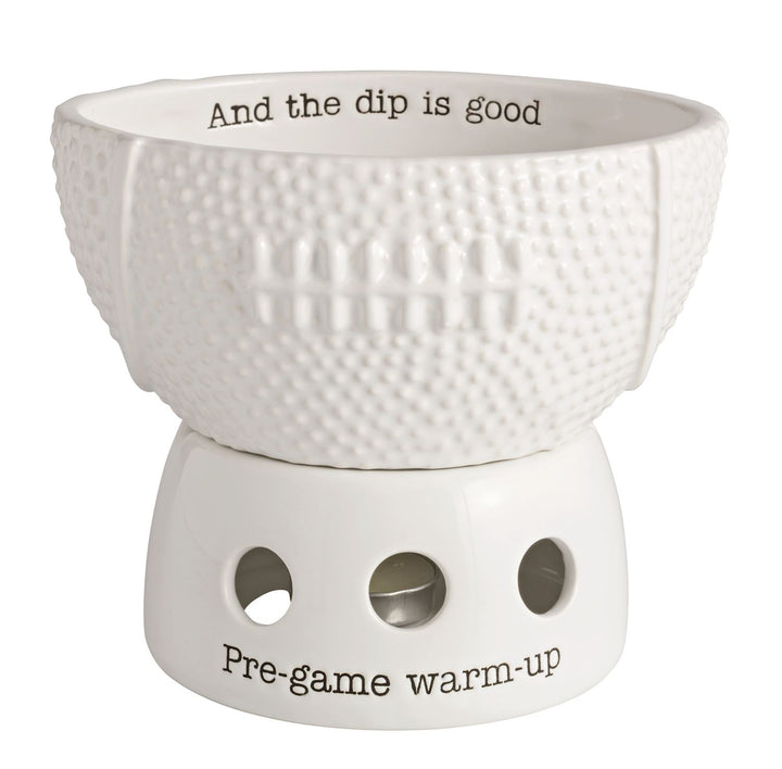 Football Tidbit Warmer Set by Mud Pie