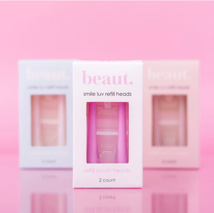 BEAUT BONANZA! refill brush heads smile luv toothbrush (Ships in 2-3 Weeks)