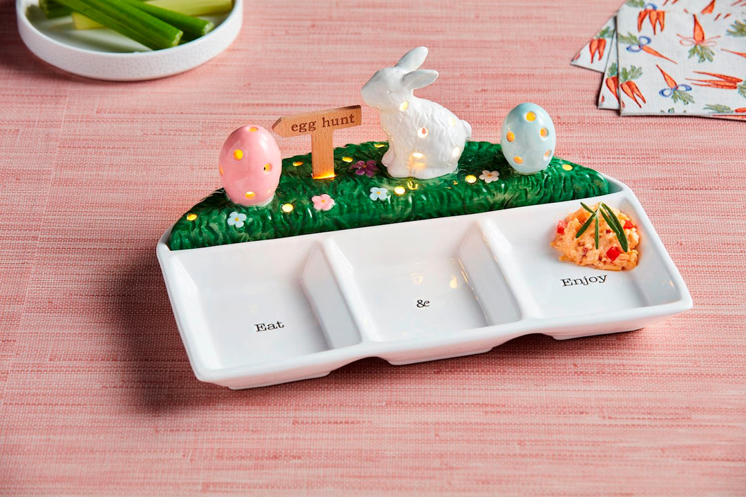 'Eat & Enjoy' Accessory Platter by Mud Pie
