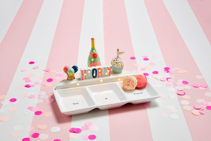 'Eat & Enjoy' Accessory Platter by Mud Pie