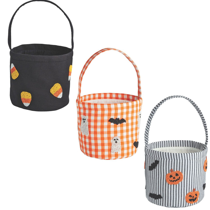 Halloween Beaded Treat Buckets by Mud Pie