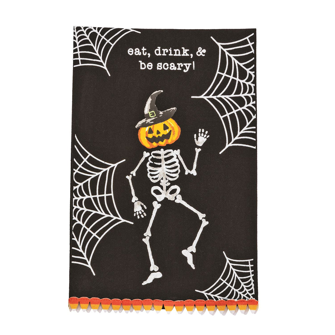Halloween Trim Towel by Mud Pie