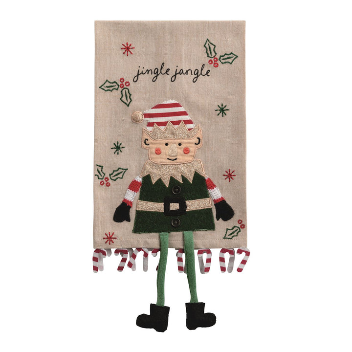 Christmas Character Dangle Hand Towels by Mud Pie