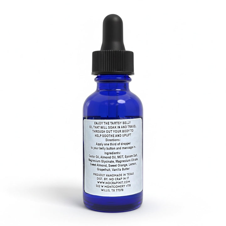 JAN ARRAY: Tartsy Magnesium Belly Oil By No Crap In It (Ships in 2-3 Weeks)