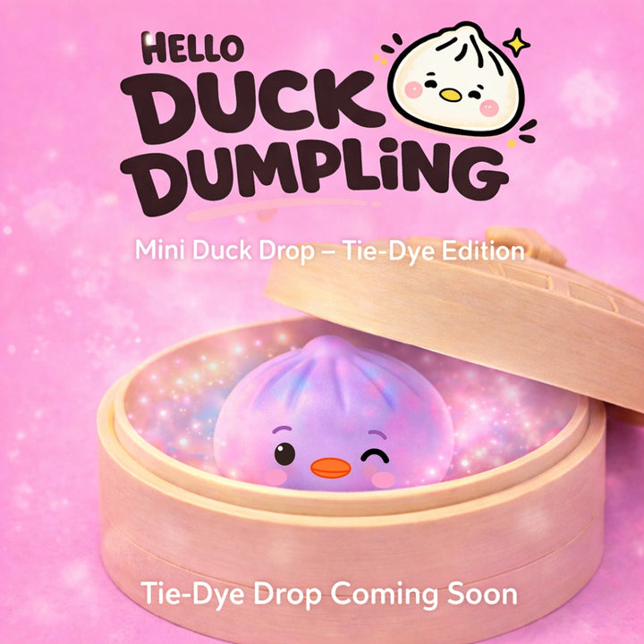 Hello Duck Mystery Dumpling - Mini Tie-Dye