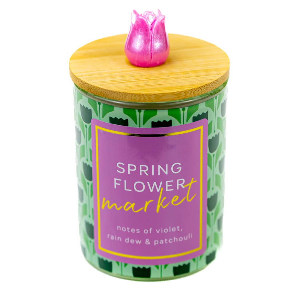 Spring Flower Market 10oz Candle