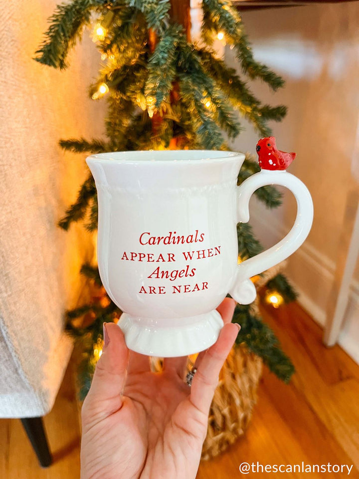 Cardinal Mug by Mud Pie