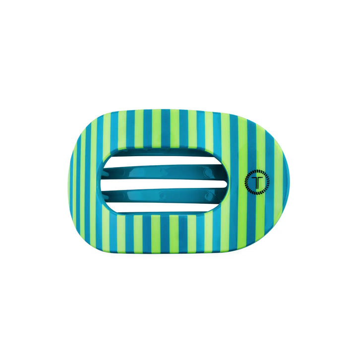 Medium Teleties Flat Oval Clip - Cabana Cutie