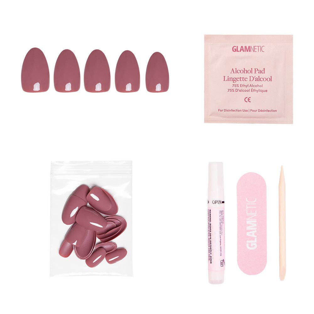 Fall Mauve Press-On Nails by Glamnetic