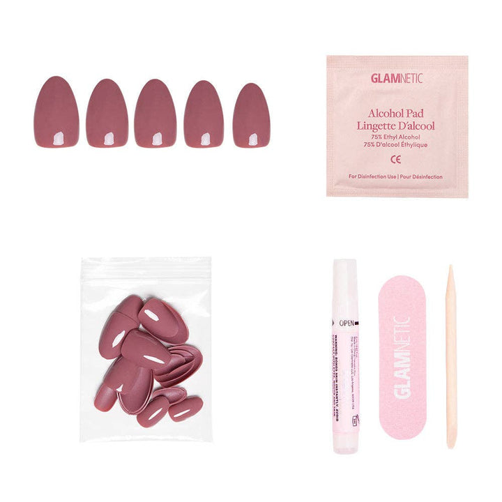 Fall Mauve Press-On Nails by Glamnetic