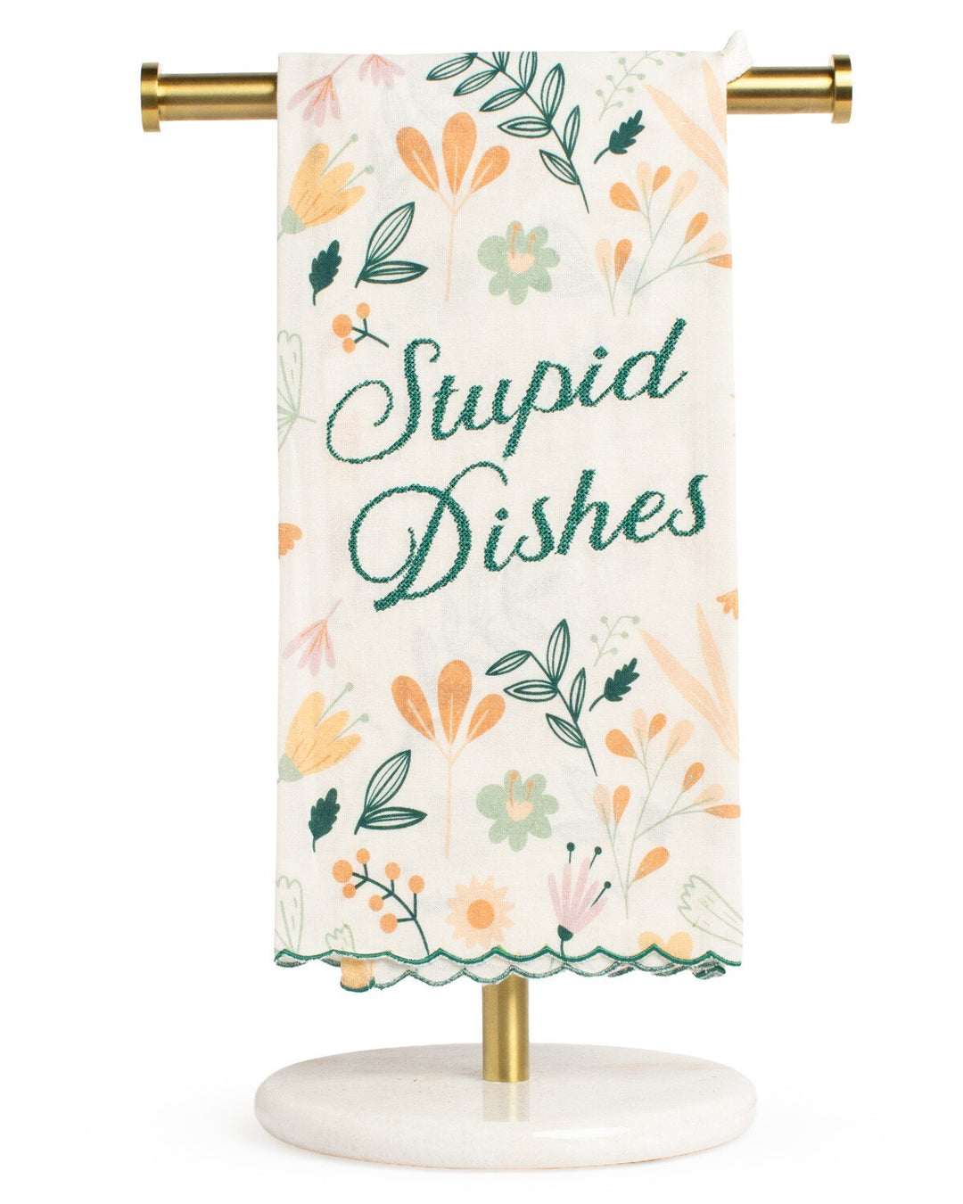 Stupid Dishes Hand Towel by The Royal Standard (PREORDER: Ships Mid October)