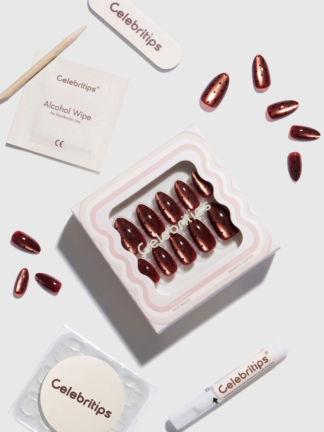 Nightcap Press-On Nails by Celebritips