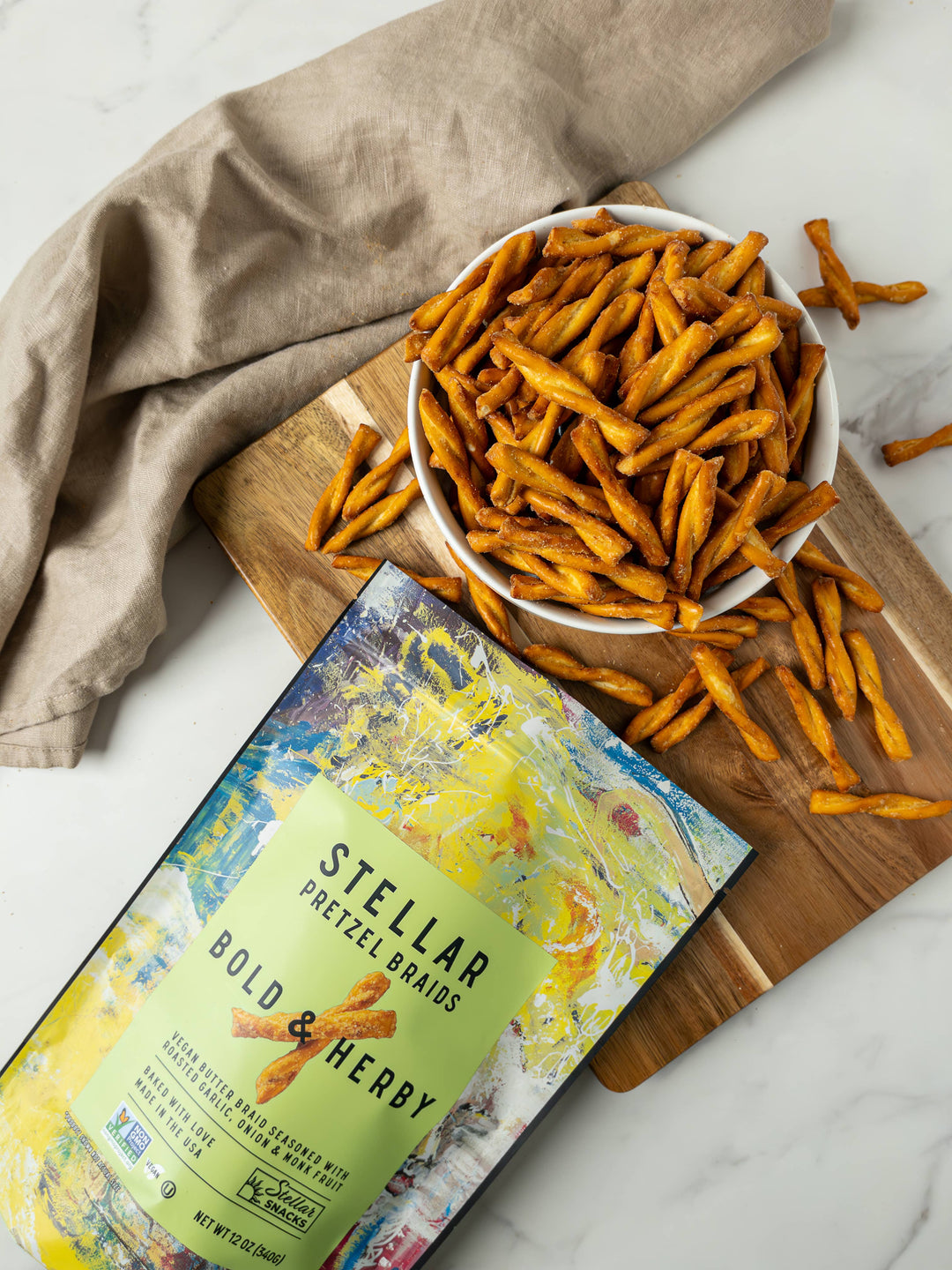 Stellar Pretzel Braids - Bold & Herby