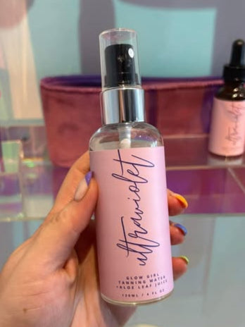 JAN ARRAY: Ultra Violet Glow Girl Tanning Water by TMLL (Ships in 2-3 Weeks)