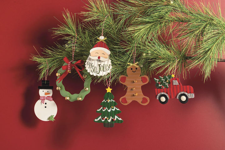 Tin Christmas Ornament by Mud Pie