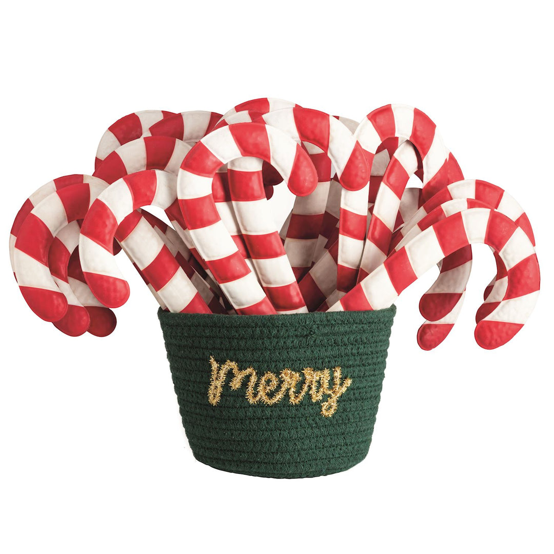 Large Candy Cane Christmas Ornament by Mud Pie