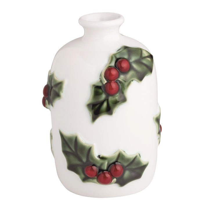Christmas Toile Bud Vases by Mud Pie