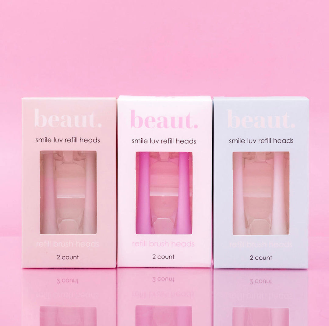 BEAUT BONANZA! refill brush heads smile luv toothbrush (Ships in 2-3 Weeks)