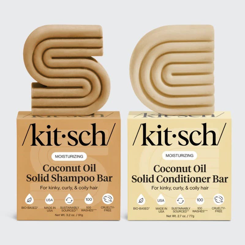 Coconut Oil Shampoo & Conditioner Bar Combo