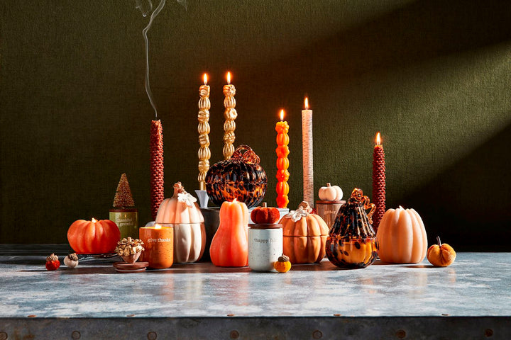 Thanksgiving Taper Candles by Mud Pie