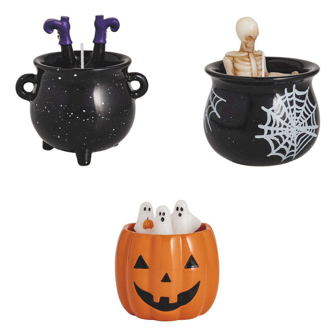 Halloween Figural Candles by Mud Pie