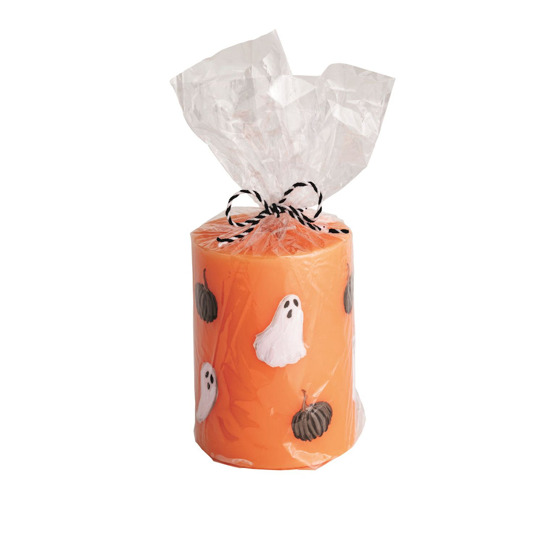 Halloween Pillar Candles by Mud Pie