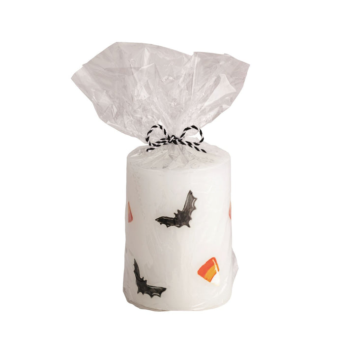 Halloween Pillar Candles by Mud Pie