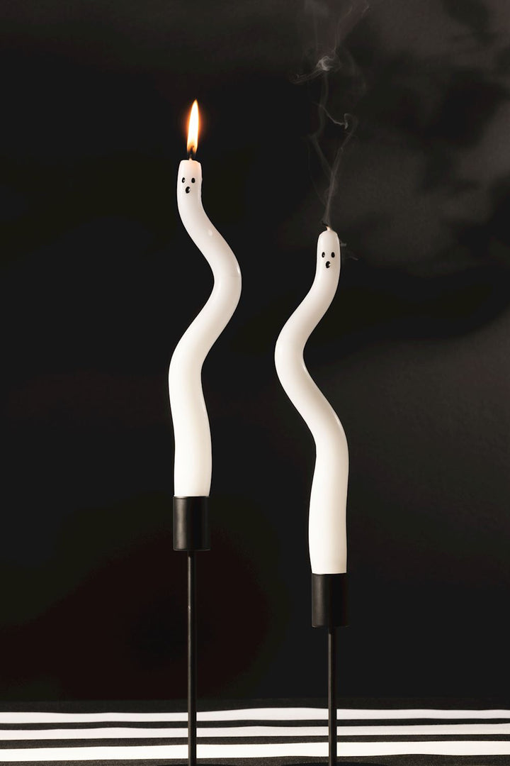 Ghost Taper Candle Set by Mud Pie