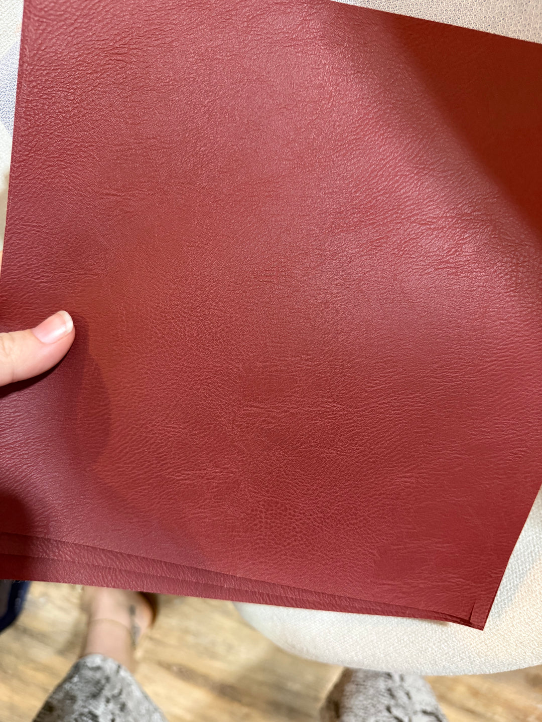 Smooth Burgundy Mini Top Zip Single Ladies ROUND 2 by Makeup Junkie Bags 10/5 (Ships in 4-5 Weeks)
