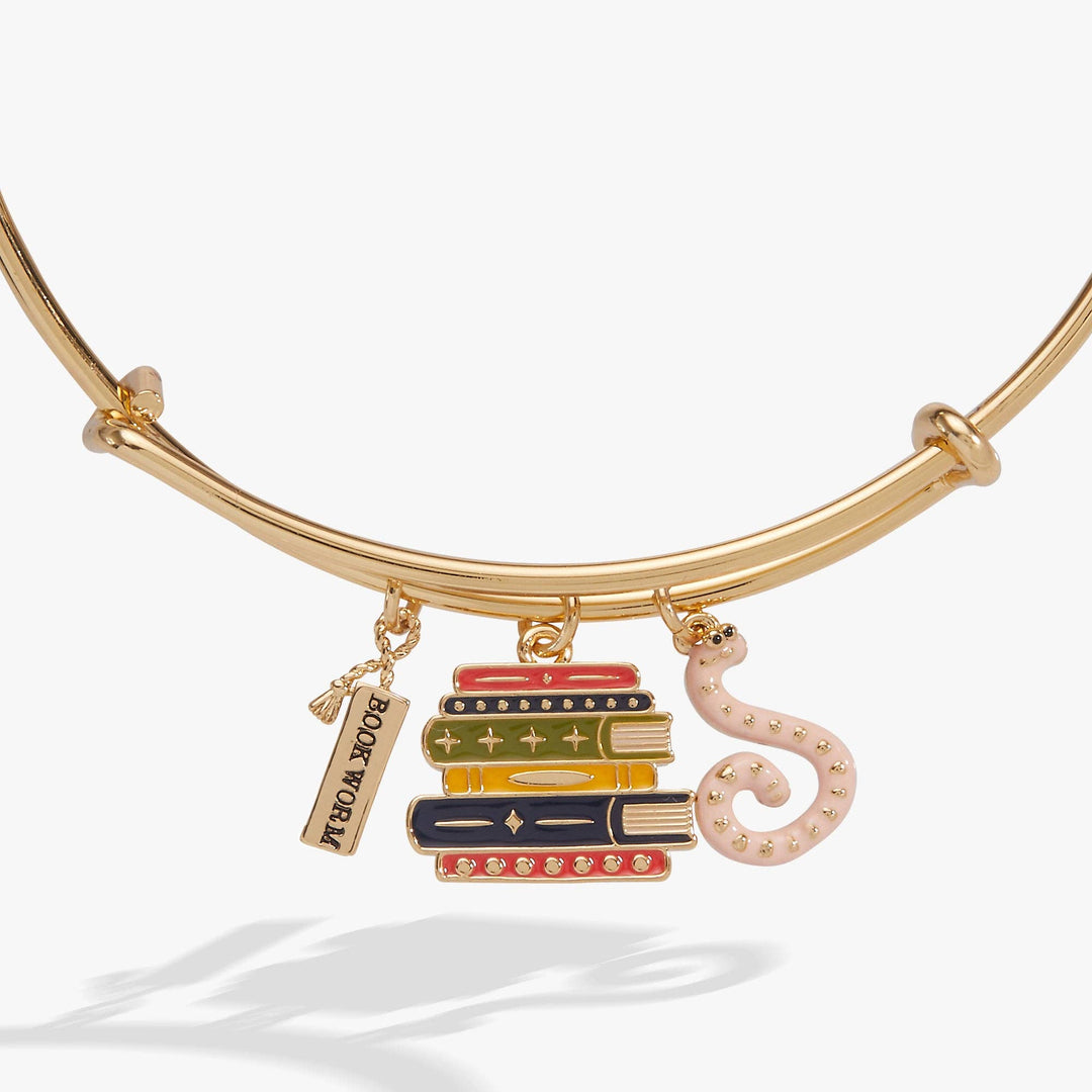 Book Club Multicharm Bangle Bracelet by Alex + Ani (Ships in 2-3 Weeks)