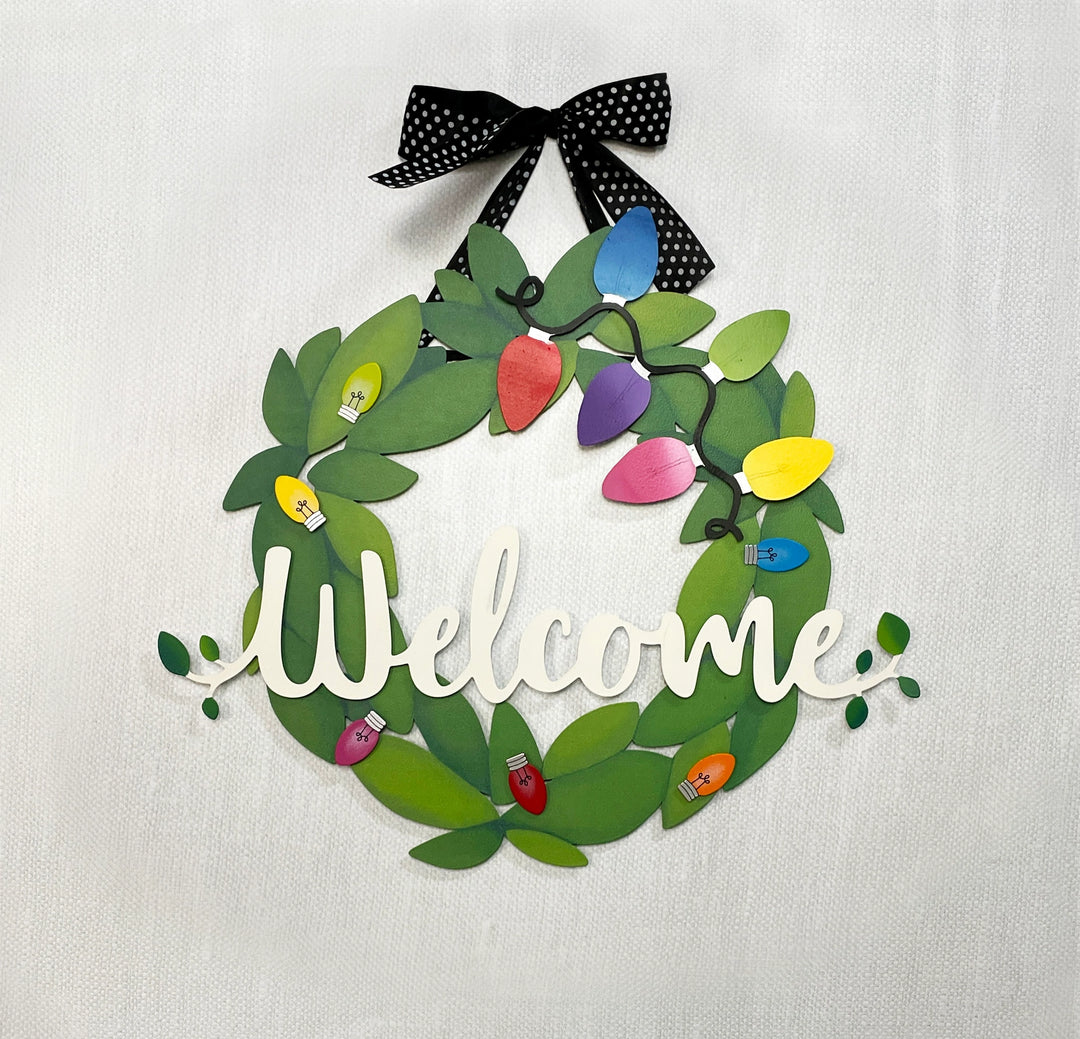 Christmas Lights Set of 6 Magnets by Roeda