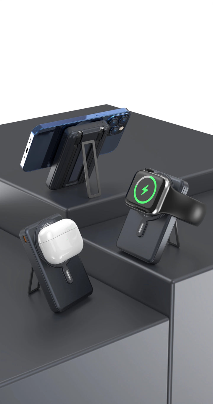 5-in-1 Portable Wireless Charger by Tech Trendz