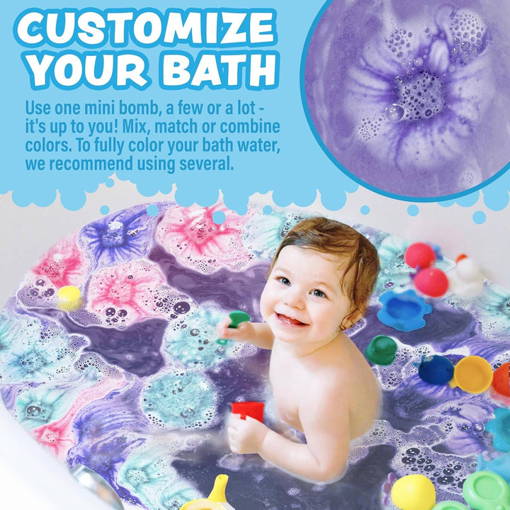 Lil' Bursts™ Mini Bath Bombs - Cosmic by Tub Works