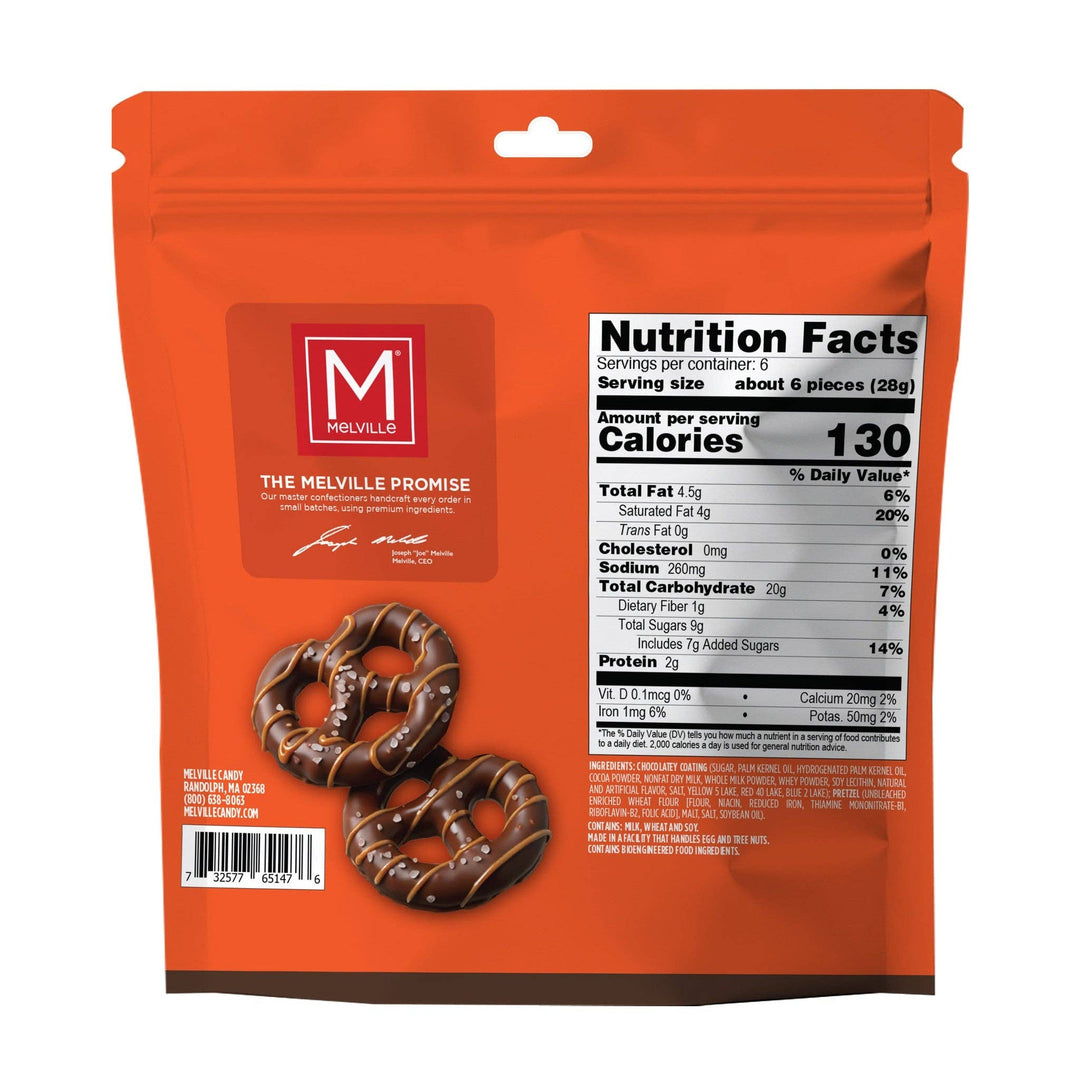 Salted Caramel Mini Pretzels Bag