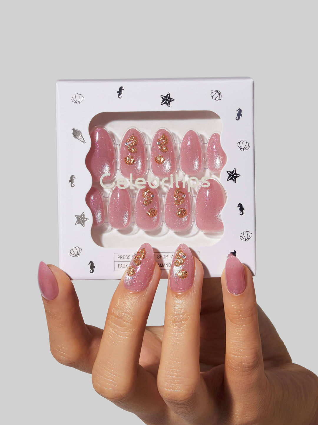 Pose by the Beach Chair Press-On Nails by Celebritips