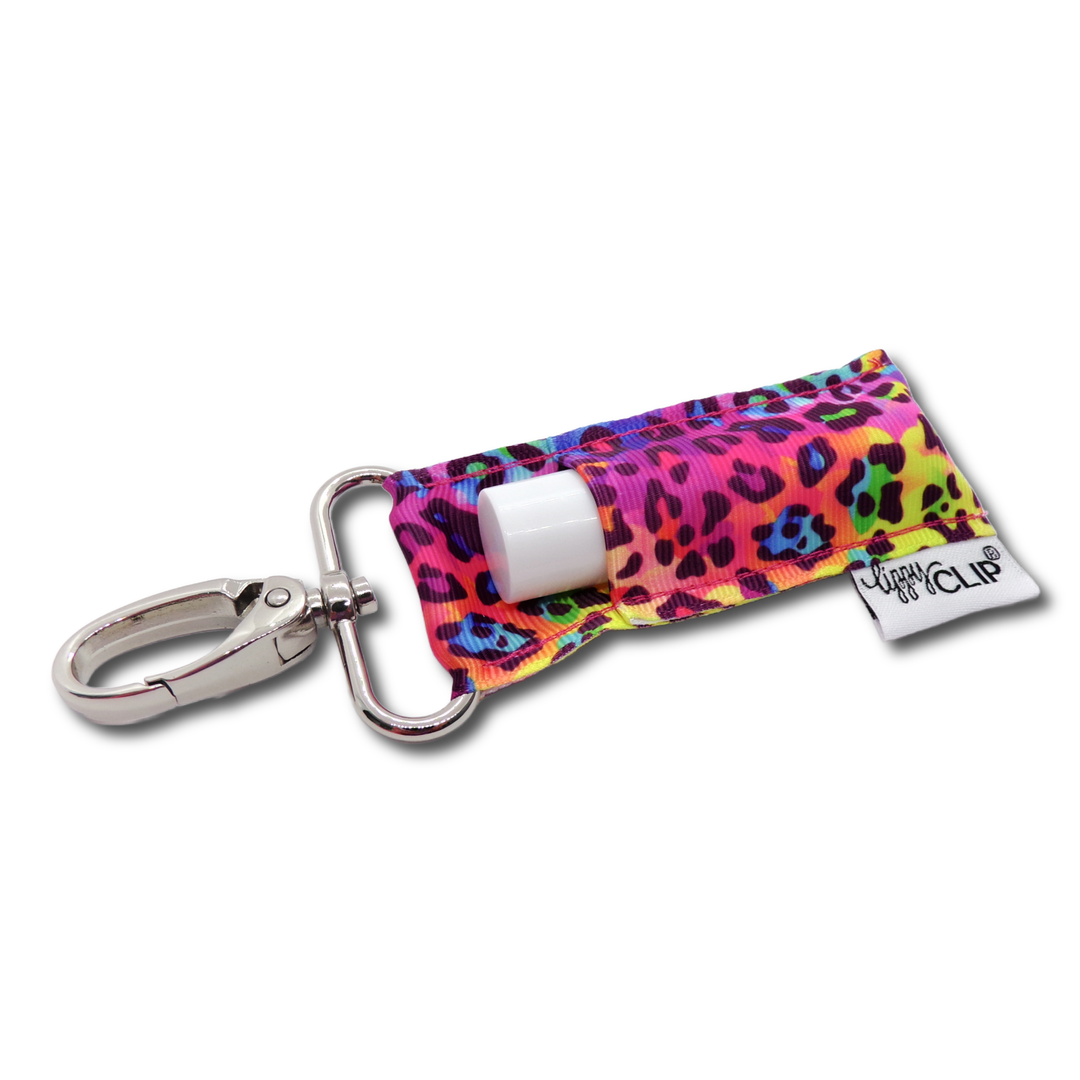 Rainbow Leopard LippyClip® Lip Balm Holder (PREORDER: Ships in 2-3 Weeks)