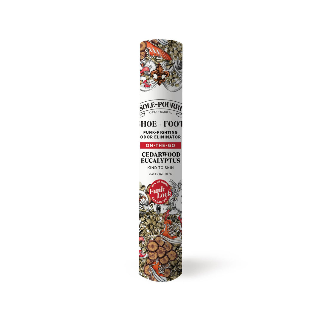Sole~Pourri Shoe + Foot Odor Spray - Cedarwood 10mL by Poo~Pourri