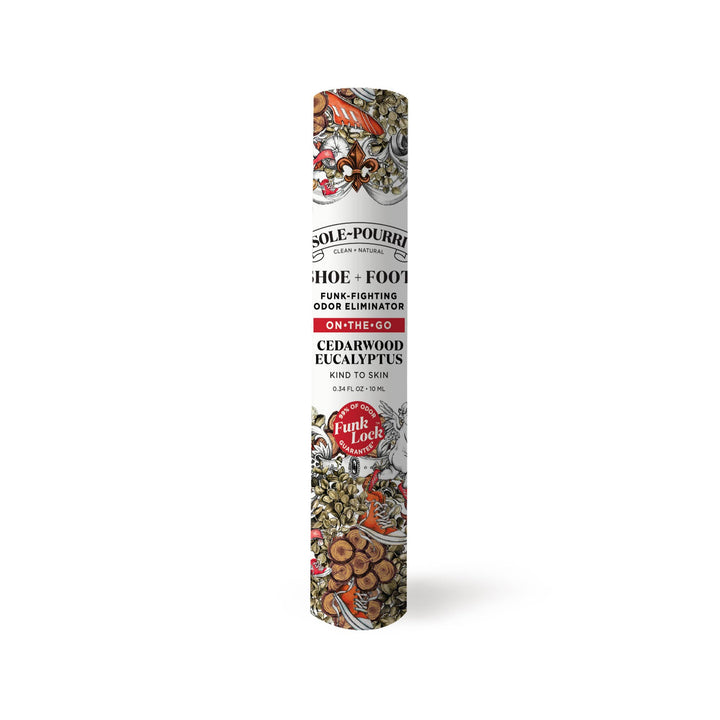 Sole~Pourri Shoe + Foot Odor Spray - Cedarwood 10mL by Poo~Pourri
