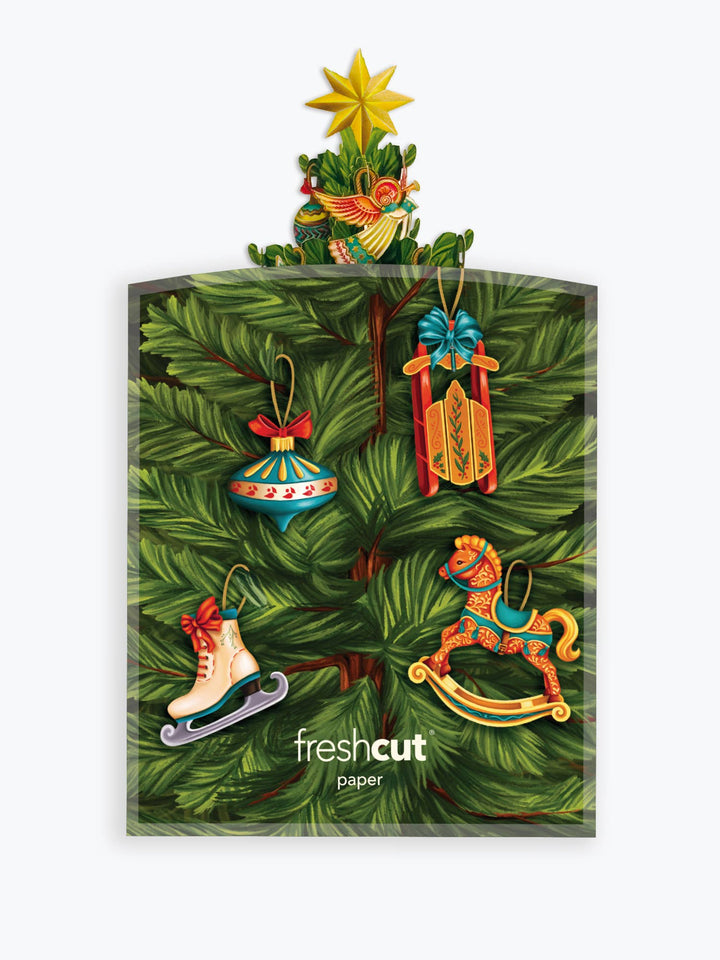 Mini Christmas Tree Pop-Up Greeting Card
