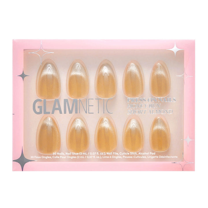 Press-On Glamnetic Nails - Honey Bun