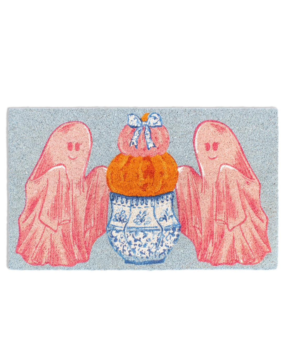 Friendly Ghost Coir Doormat by The Royal Standard (PREORDER: Ships Mid September)