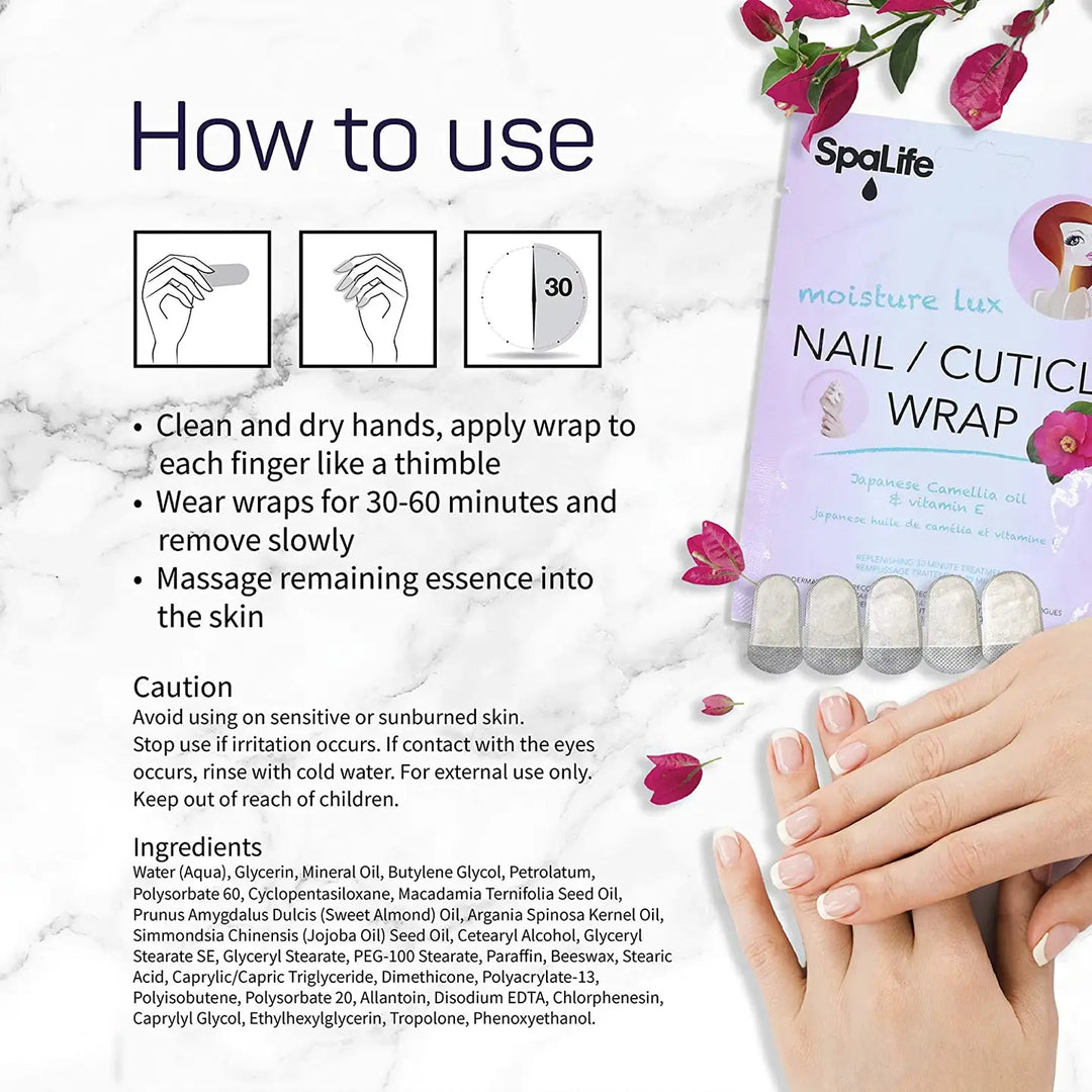 Moisture Lux Nail/Cuticle Mask - Japanese Camellia & Vitamin E