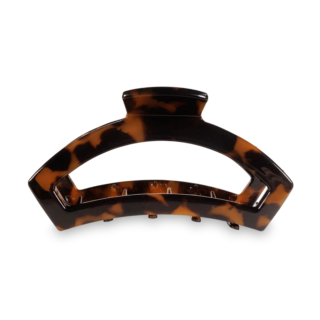 Small Teleties Open Claw Clip - Tortoise