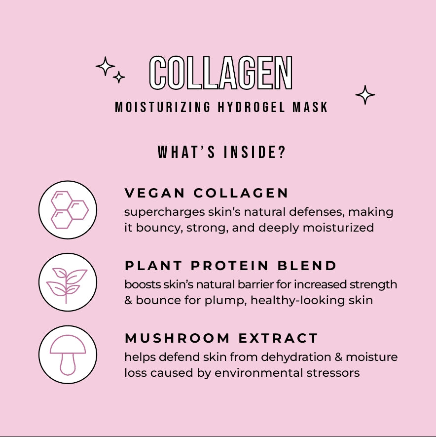 Collagen Moisturizing Hydrogel Face Mask