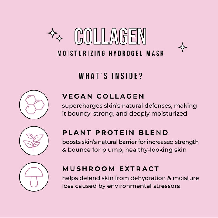 Collagen Moisturizing Hydrogel Face Mask