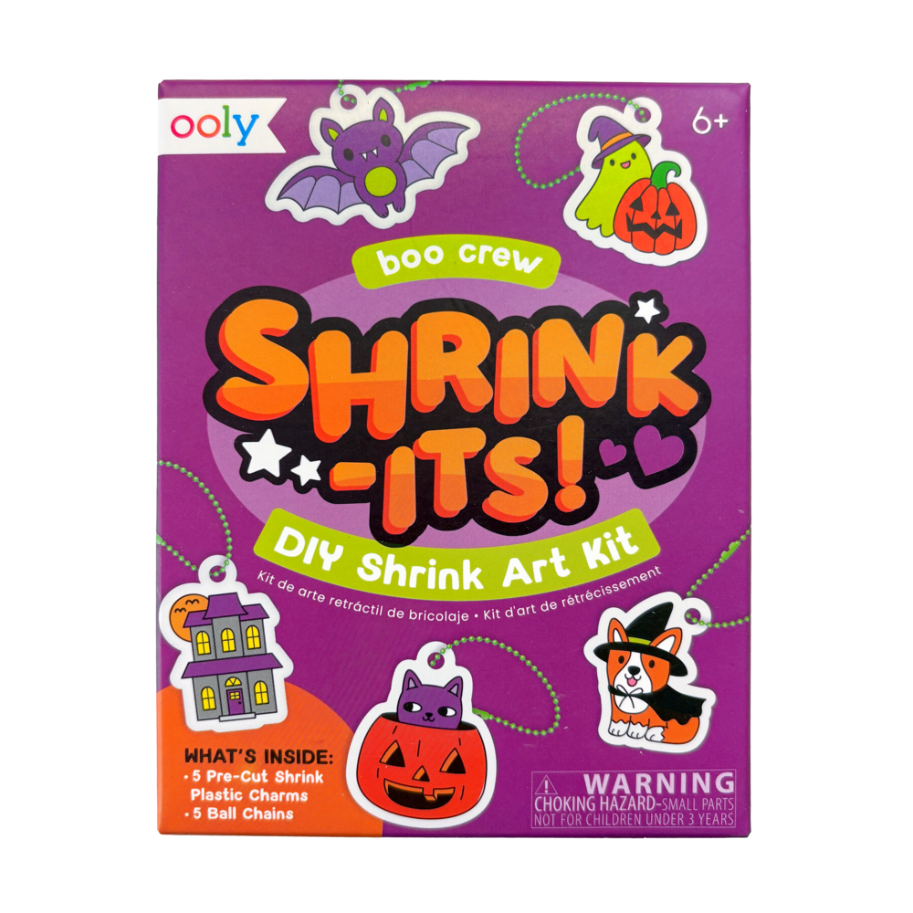 Mini Shrink-Its! DIY Shrink Art Kit - Boo Crew