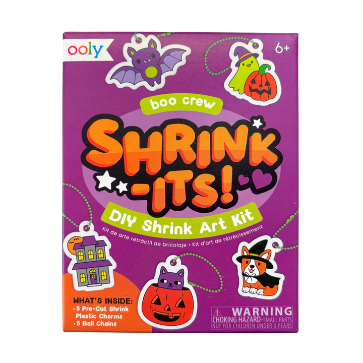 Mini Shrink-Its! DIY Shrink Art Kit - Boo Crew
