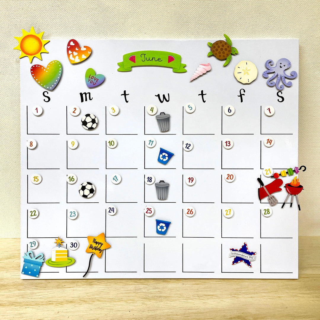 Sea Life Set of 4 Magnets by Roeda